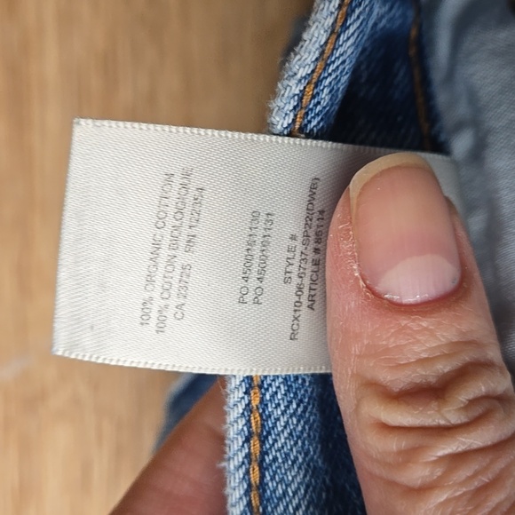 Aritzia Denim Forum The Joni High Rise Loose 26l Sz 26 - Picture 13 of 13